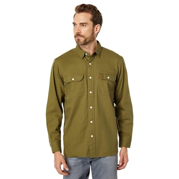 Levi's Other - Levi's Mens Classic Worker Long Sleeve Button Down, Martini Olive, Size 3XL, NWT